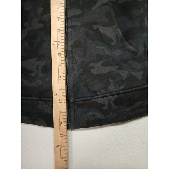 Lululemon Scuba Hoodie Black Camo Sise 6 Fitness Gym Athleisure - Picture 5 of 8
